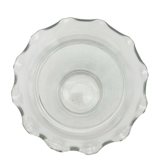 Set of 5 Vases Clear Glass Misc Shapes and Sizes - Picture 7 of 16